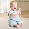 2 Pcs Baby Dumbbell, 1.8x4.7 Inch Silicone Mini Hand Weight for Toddlers Fitness Exercise Funny Sport Toys, Style 1 view 3