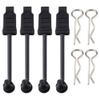 MOHERO RC Body Shell Clips Pin with Pull Tabs for All Style 1/8 1/10 RC Car Truck Crawler Body Shell Upgrades (20Pcs) view 2