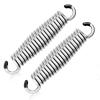 2 Pack Porch Swing Springs, Premium Stainless Steel Heavy Duty Springs, 1300 LB Rust Resistant Swing Springs for Swings & Hammocks (Silver) view 1