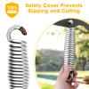 2 Pack Porch Swing Springs, Premium Stainless Steel Heavy Duty Springs, 1300 LB Rust Resistant Swing Springs for Swings & Hammocks (Silver) view 4