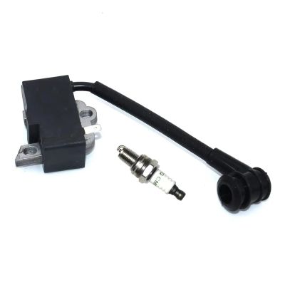 RYGSSHUG Ignition Coil Module Spark Plug for FS40 FS40C FS50 FS55 FS56 HT56C FS56R KM56C KM56RC Brushcutter 4144 400 1316