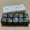 20pcs 16mm(0.63inch) Dual-Color Dice Set  Durable Plastic Math & Game Dice for Learning, Party, Classroom, Board Games (Black+White) view 2