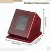 Kronabelle 1 Slot Championship Ring Holder with Transparent Lid, Sports Ring Display Box for Baseball, Basketball, Softball Fans view 4