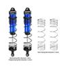 Aluminum 6061-T6 Alloy Progressive Spring Rear Shock 144mm for Arrma 1/8 Mojave 4X4 4S BLX Desert Truck RTR-ARA4404 Upgrades - Blue view 2