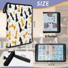 Kuquteed Horse Chess Trading Card Binder 9 Pocket 900 Cards Holder Collector Album with 50 Removable Sleeves Gifts for Boys Girls Stars Sports Game Cards view 2