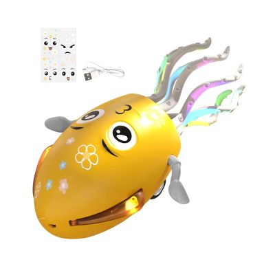 Dancing Toy - Squid Musical, Friend | Interactive Motion Play Pal for Preschool Boys with Sound Effects Hearing & Visual Stimulation