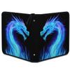Kuquteed Blue Dragon Trading Card Binder 9 Pocket 900 Cards Holder Collector Album with 50 Removable Sleeves Gifts for Boys Girls Flame Dino Sports Game Cards view 3