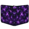 Kuquteed Purple Lightning Trading Card Binder 9 Pocket 900 Cards Holder Collector Album with 50 Removable Sleeves Toys Gifts for Boys Girls Neon Black Sports Game Cards view 3