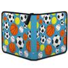 Kuquteed Soccer Baseball Trading Card Binder 4 Pocket 400 Cards Holder Collector Album with 50 Removable Sleeves Gifts for Boys Girls Basketball Tennis Sports Game Cards view 3