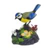 kowaku Singing Chirping Bird Toy Office Home Decor with Pen Holder Kids Birthday Gifts Desk Ornament Interactive Electric Animal Pet view 1