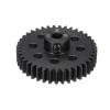 MECCANIXITY Steel M1 Gear Set 39T 5mm Shaft Motor Gears for RC Vehicles Truck Drift Car Part, Black view 1