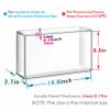 1 PC Acrylic Display Case with Magnetic Lid for Mega Charizard EX UPC Box / Scarlet & Violet 151 UPC Pack of 1 Acrylic Storage Box 5MM Thick Protective Dustproof Display Case view 3