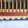 100% Microfiber Scalloped Crib Skirt 28"x 52" with 14" Inch Drop Lenght with 4 Split Corners for Baby Boys Girls Soft Nursery Toddler Bed Skirt - Blush Solid view 1