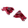 BeaxTurbo Racing Upgrade Parts CNC Aluminum 7075 Rear Axle Carriers for TRAXXAS JATO 4 * 4 1/8 (red) view 3