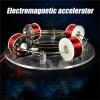 4/6 Coil Ring Electromagnetic Accelerator, 24V Lectromagnetic Cyclotron Ring Accelerator, Physics Teaching Model, for Experimental Teaching Equipment, Scientific, Gifts(4) view 2