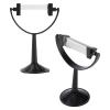 2PCS Optical Glass Triangular Prism with Stand, 360 Rotation Clear Photo Photography for Teaching Physics Light Spectrum view 1