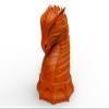 Forge Your Empire: Unpainted Dragon Chess Set (Pieces Only) view 3