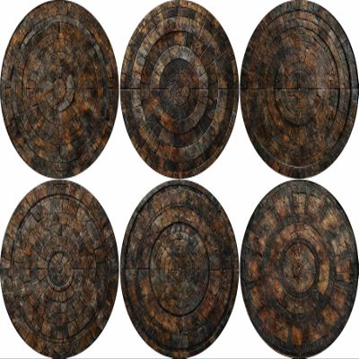 40K Neoprene Objective Marker Set - Chapter Approved 2025 - 7.57" (Dungeon)