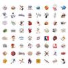 100Pcs Baseball Stickers for Water Bottles - Baseball Gifts, Party Supplies & Decorations - Sport Stickers - Gift for Women & Men view 3