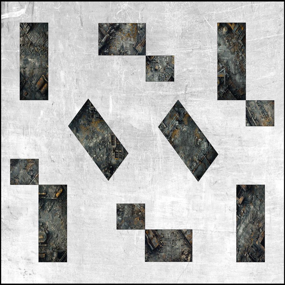 40K Tournament Neoprene Terrain Mats Chapter Approved 2025 (Factory)