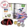 Abacus Brands Virtual Reality ESPN Gift Box - Illustrated Interactive VR Book and STEM Learning Activity Set view 3
