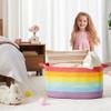65L Pink Laundry Hamper Baby Laundry Basket for Girls kids Nursery Hamper for Clothes view 4