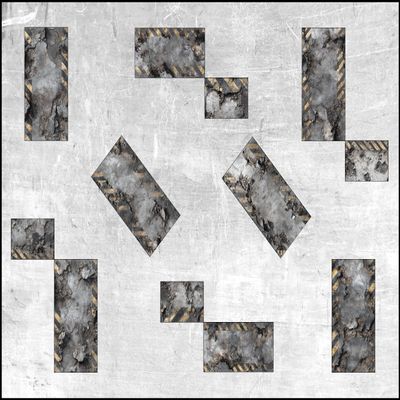 40K Tournament Neoprene Terrain Mats  Chapter Approved 2025 (Breach)