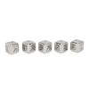 5pcs Dinner Dice Set, Funny Stainless Steel Food Decision Dice, Excellent for Valentines or Birthday, Adds Excitement to Mealtime view 4