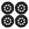 17mm Hex 1/8 Scale RC Truck Wheels, Off Road Rubber Tires for Remote Control Car, Easy Installation, Superior Grip and Traction, Stable and Agile Driving Experience view 1