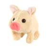 FytStycale Electronic Plush Pig Pet, Lifelike Animated Walking Toy for Children, Brown view 1