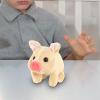 FytStycale Electronic Plush Pig Pet, Lifelike Animated Walking Toy for Children, Brown view 2