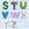 26-Letter Plush Toy Set (A-Z) 2025 New Model - Cute Stuffed Plush Toys & Decorative Pillow, Educational Gift for Kids & Fun Home Decor (Q) view 4