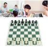 Chess Set PS Plastic for Kids Adults with PU Mat Storage Bag International Board Game view 4