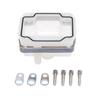 JPPJNDM Transparent Float Bowl for Lectron Carburetor(Milky White) view 1
