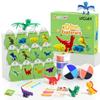 Air Dry Clay Kit - Dinosaur Theme, Modeling Clay for Kids, DIY Model Magic with Sculpting Tools and Tutorials, 12 Boxes Molding Clays, Ultra Light, Soft & Non-Sticky, Arts and Crafts Gift for Kids view 1