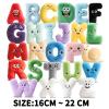 26-Letter Plush Toy Set (A-Z) 2025 New Model - Cute Stuffed Plush Toys & Decorative Pillow, Educational Gift for Kids & Fun Home Decor (P) view 2