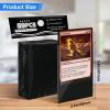 300 Black Matte Card Sleeves and 200 Soft Penny Sleeves view 4