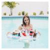 FTYWKXJVR Multi-Hole Float Beer Holder Summer Inflatable Cooler Table Play Float Beer Tray Party Bucket Cup Holder Fit for view 3