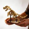 LUXEBLOCKS Dinosaur Skeleton Building Kit & Paleontology Building Set-316PCS Excavation-Ready T.Rex Fossil Model, Adult Dinosaur Gift with Movable Joints for Collectors-Display Figures for Home&Office view 4