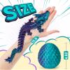 TBOLINE 12" 3D Printed Dragon Egg, Cool 3D Printer Articulated Crystal Dragon Toys for Kids, Surprise Animals Figurines Fidget Dinosaur Eggs Toys for Boys Kids Teen 5-7 4-6 8-12 view 4