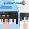 Upgraded Kids Piano Keyboard  37 Keys Toddler Keyboard with Microphone Learning Instrument Musical Toys for 3 4 5 6 Boys Girls Birthday Gift, Black view 2