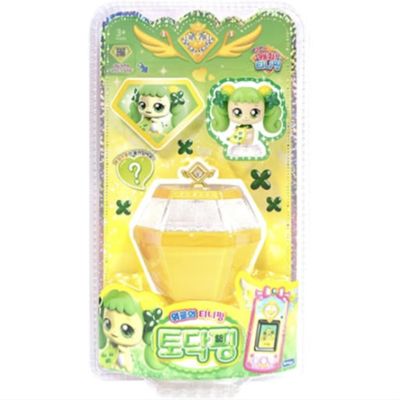 caincosmetic Catch Teenieping Cute Figure Cube with Accessories and Stickers  Transformable Collectible Toy with QR Medal and Display Stand (Patping )