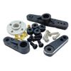 45KG Coreless Digital Servo Full Aluminum Case IP67 Waterproof Steering Servo 8. 4V Full Metal Gear Compatible with RC Vehicles(GC4509MG-180) view 4