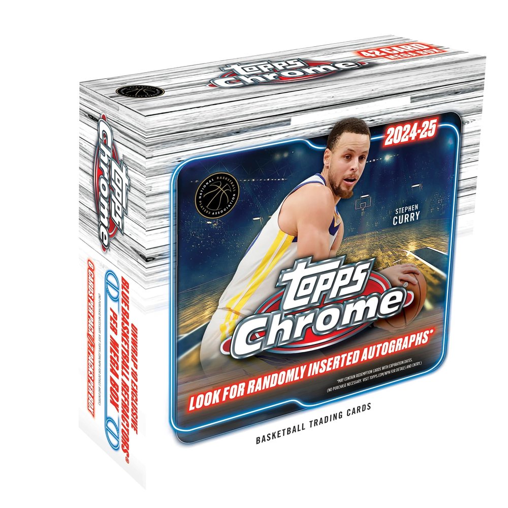 Chrome Basketball Mega Box by Topps