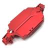 Metal Upgraded Chassis Front and Rear Waveboxes for MJX Model 1/16 16207 16208 16209 16210 H16 M162 RC Car Parts(Sky Blue) view 2