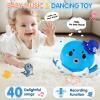 Baby Musical Toy for 6-12 Months, Rechargeable Crawling Octopus Plush with 40 Songs & Voice Recording  Interactive Tummy Time Toy, Soft Sensory Toy for Toddlers 1-3, Baby Gifts for 1 Year Old view 2