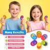 Sensory Fidget Magnetic Toys for Kids: Textured Fidget Sliders for Autism Claming - Anxiety Stress Relief Item Fun Small Fidgets Toys for Adult Office Desk - Travel Essential Classroom Must Have view 3