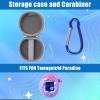 YouKnow Hard Case for Tamagotchi Paradise Electronic Virtual Pet Game Machine with Carabiner (Only Case) (Blue) view 2
