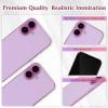 Dummy Fake Phone Model, Looks Like The Real Phone Compatible with Phone 16, for Cell Phone Store Display or Send a Toy Phone 16 for Kids (Pink Blackscreen) view 3