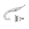FLMLF Metal Side Exhaust Pipe Kit For 1/5 Hpi ROVAN King Motor Baja 5b SS Rc CAR PARYS view 3